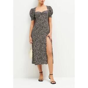 REFORMATION -  Lacey Dress / Balboa Blue / 4